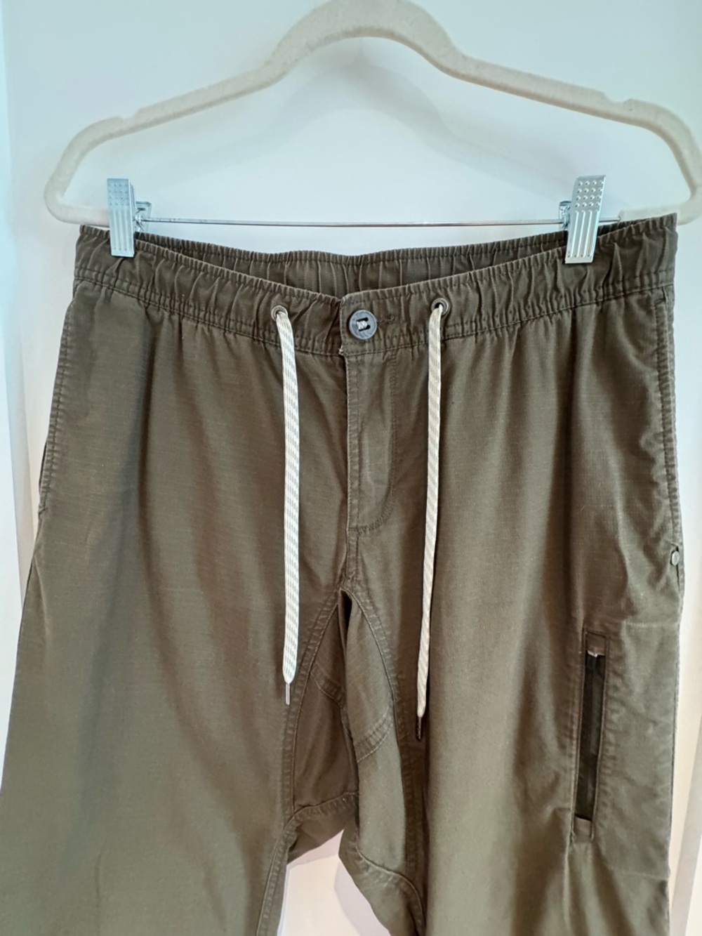 Vuori Olive Green Cargo Pants - Picture 2 of 7